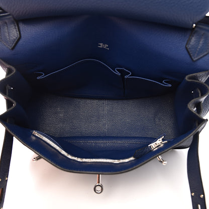 Hermes Taurillon Clemence Jypsiere 31 Bleu Saphir 5 of 12