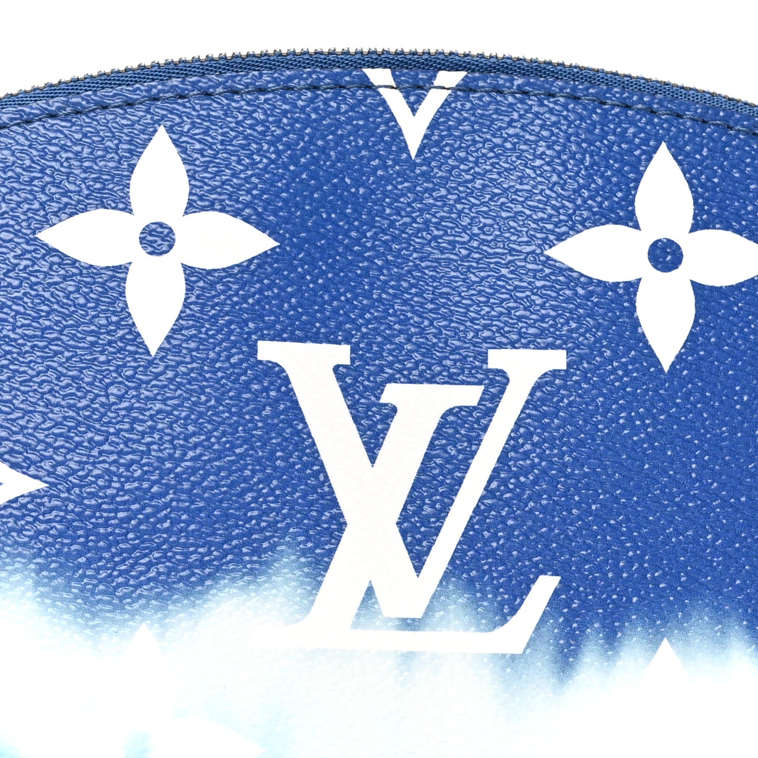 Louis Vuitton Monogram Giant Escale Cosmetic Pouch Blue 7 of 9