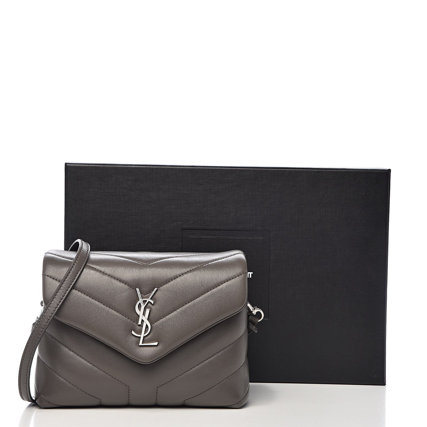 Calfskin Y Quilted Monogram Toy Loulou Crossbody Bag Earth