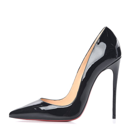 Christian Louboutin Patent So Kate 120 Pumps 35.5 Black 1 of 8