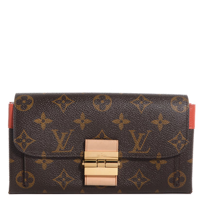 Louis Vuitton Monogram Elysee Wallet Clementine 1 of 7