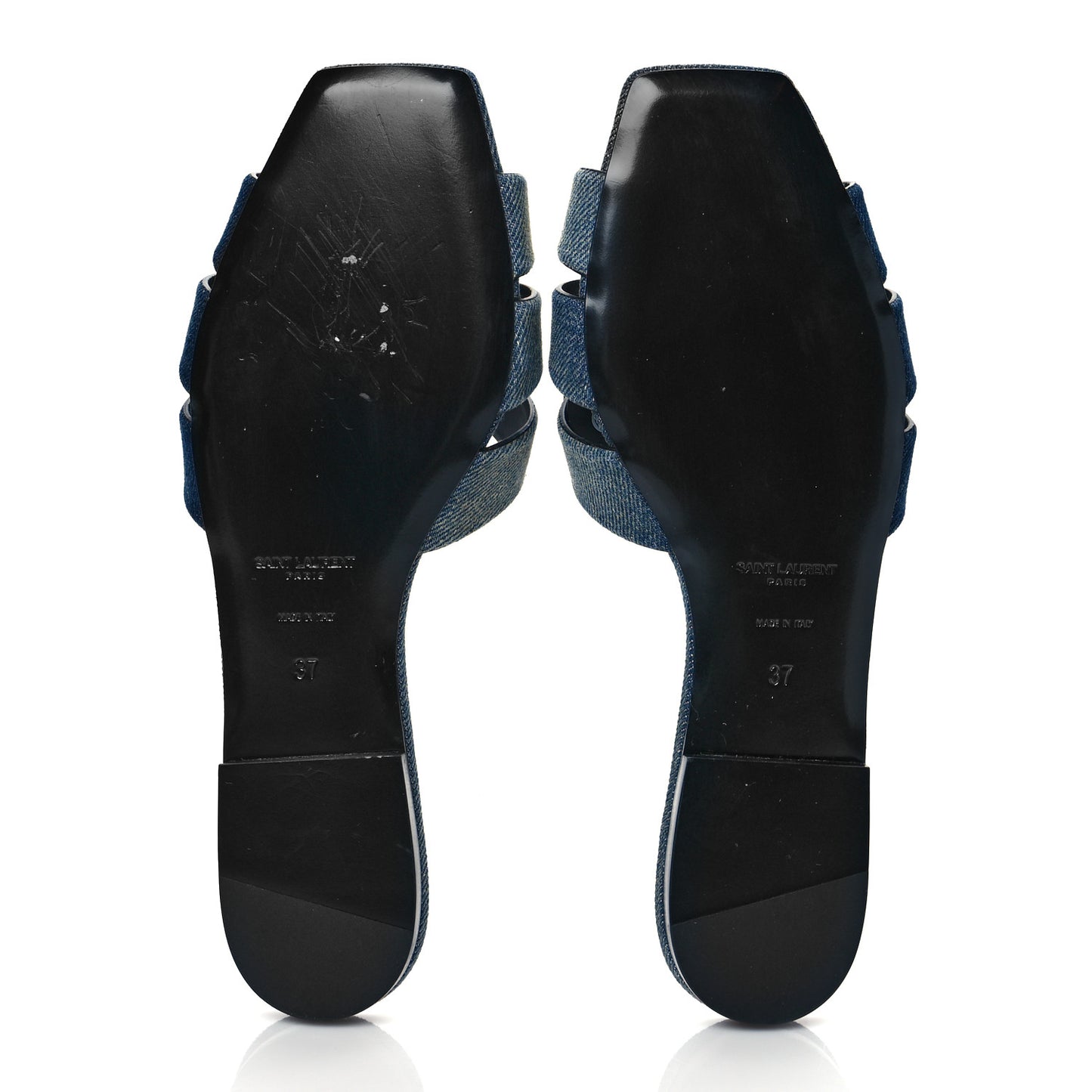 Denim Tribute 05 Slide Sandals 37 Deep Navy Jeans