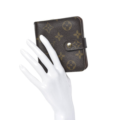 Louis Vuitton Monogram Compact Zippe Zipped Wallet 2 of 11