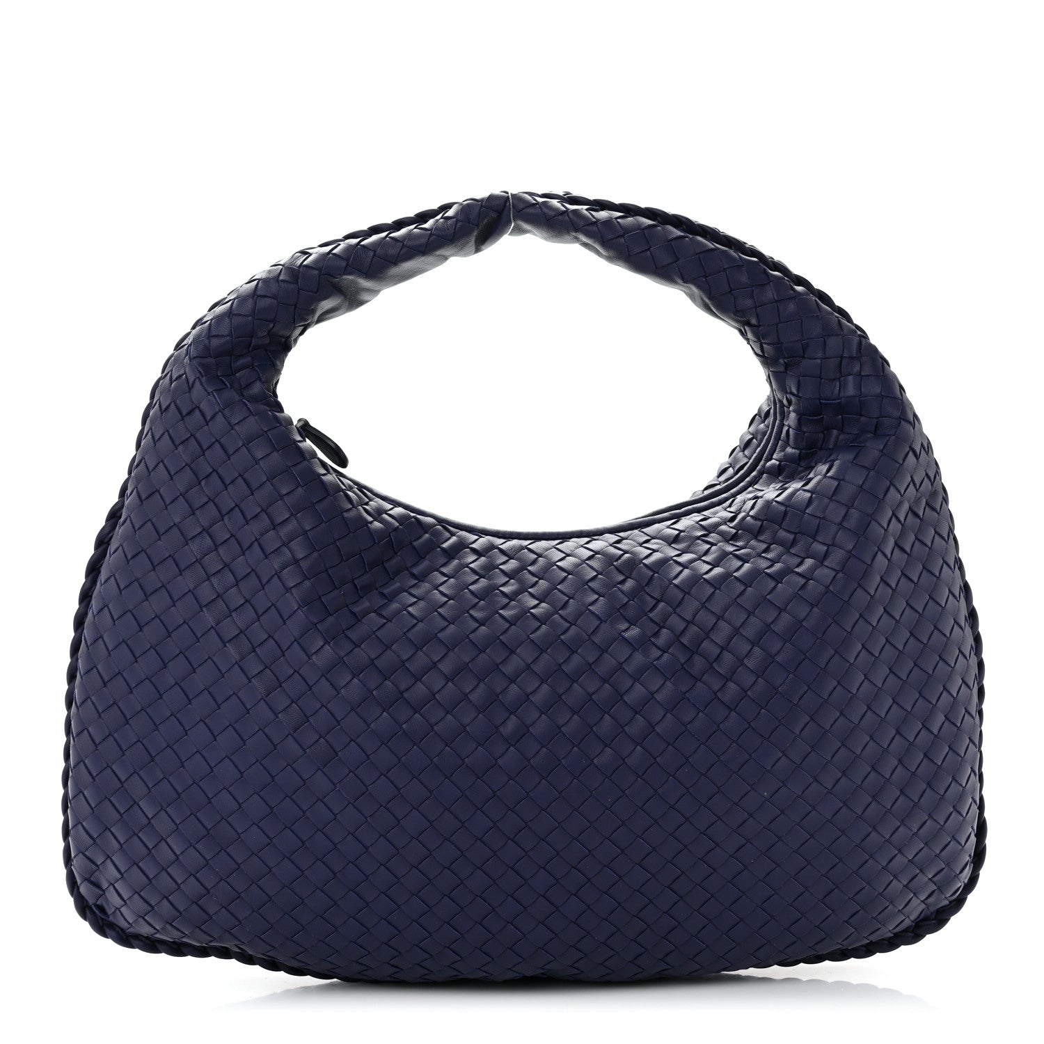 Bottega Veneta Nappa Intrecciato Large Veneta Hobo Sapphire 1 of 10