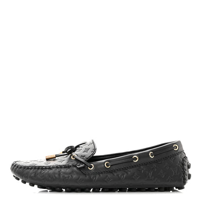 Louis Vuitton Empreinte Gloria Loafers 39 Black 1 of 12