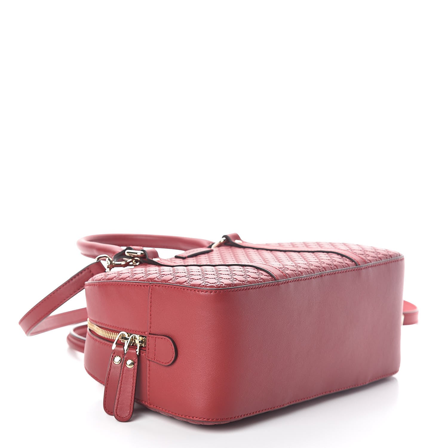 Gucci Soft Microguccissima Medium Crossbody Bag Rosso 4 of 9