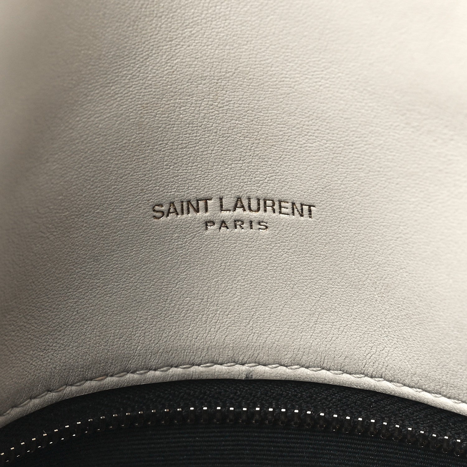 Saint Laurent Lambskin Quilted Small Loulou Puffer Monogram Chain Satchel Crema Soft 6 of 12