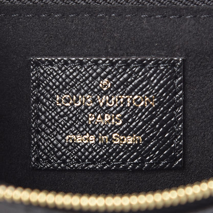 Louis Vuitton Monogram Giant Jungle Pochette Double Zip Black 5 of 10
