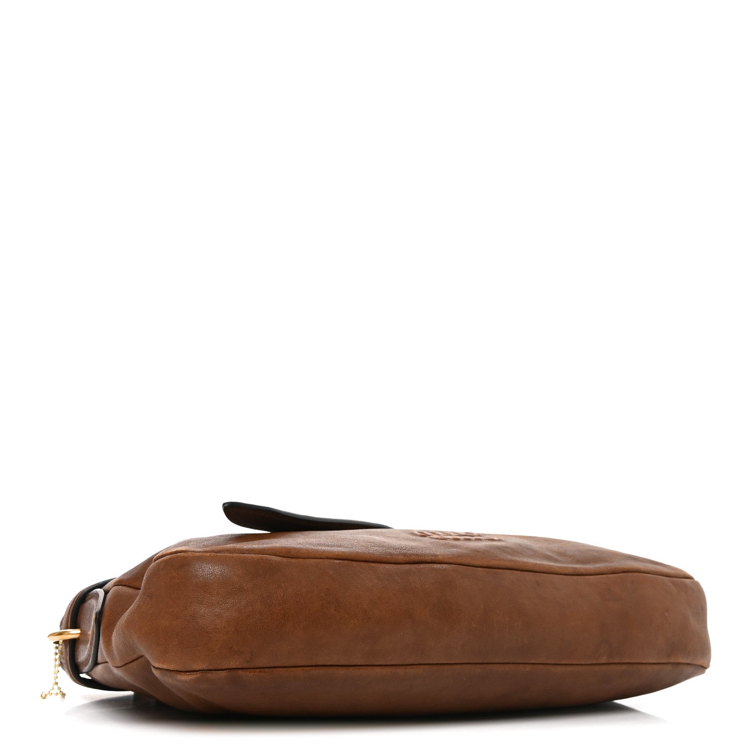 Miu Miu Nappa Aviator Regular Aventure Shoulder Bag Rovere 4 of 10