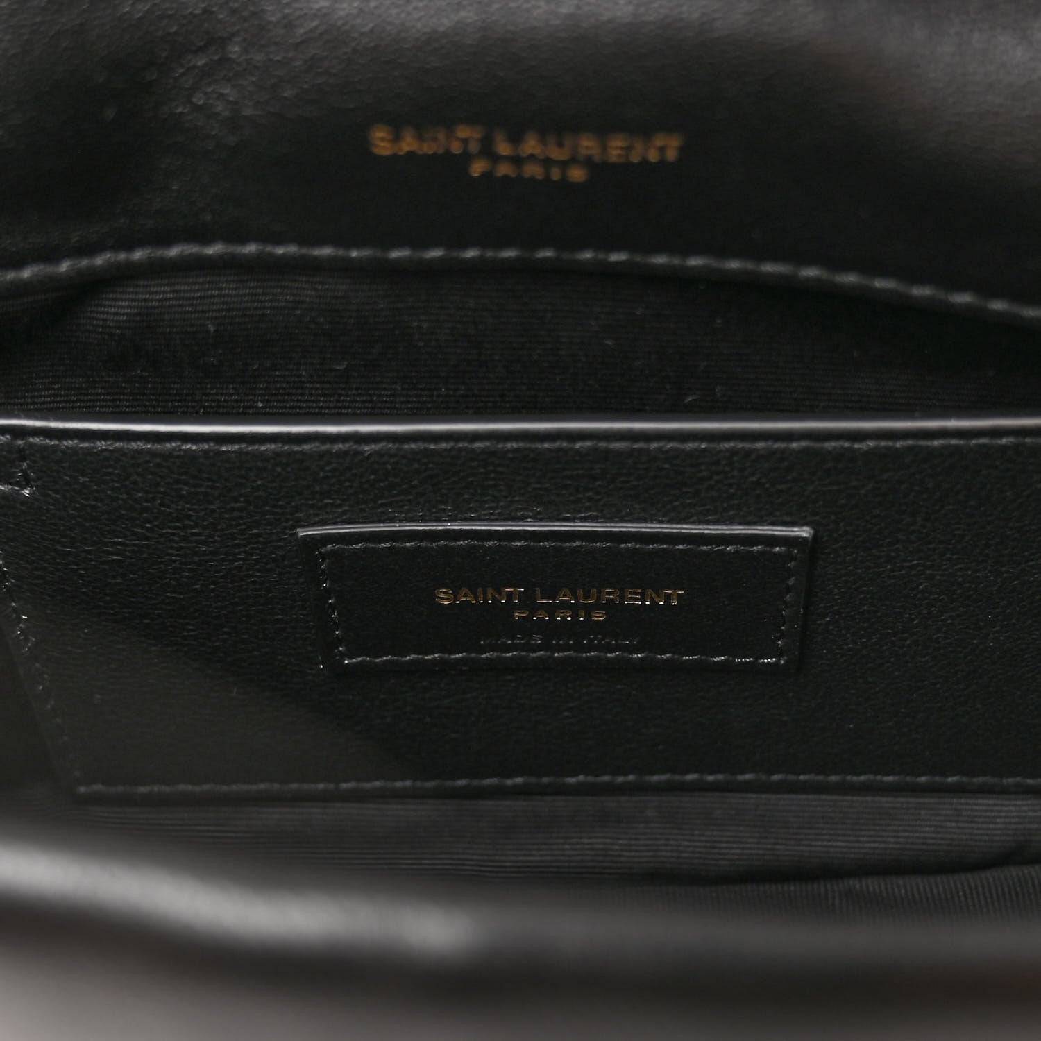 Saint Laurent Lambskin Matelasse Monogram Mini Jamie 4.3 Black 6 of 11