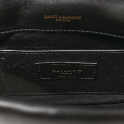 Saint Laurent Lambskin Matelasse Monogram Mini Jamie 4.3 Black 6 of 11