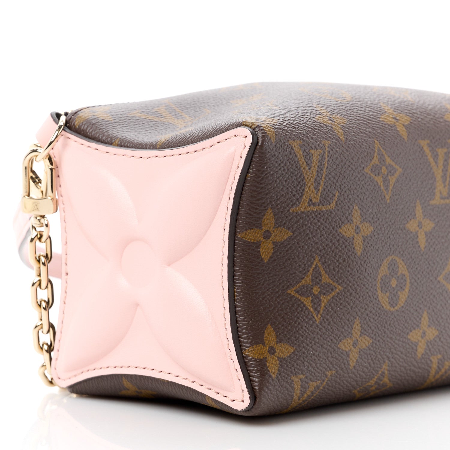 Louis Vuitton Monogram Bloom Pouch Rose Jasmin 1489665 – FASHIONPHILE