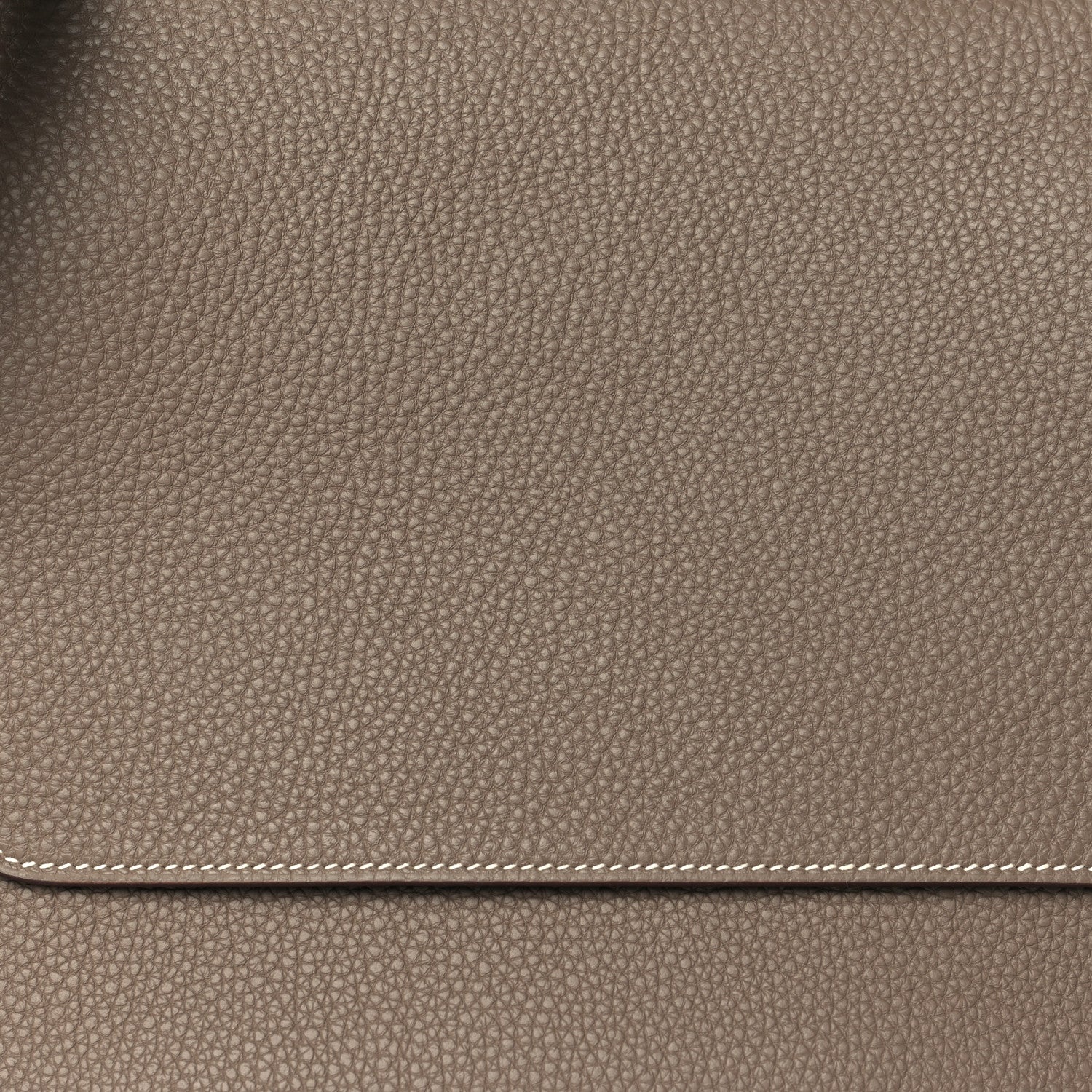 Hermes Togo Mali-Selle PM Messenger Bag Etoupe 8 of 10
