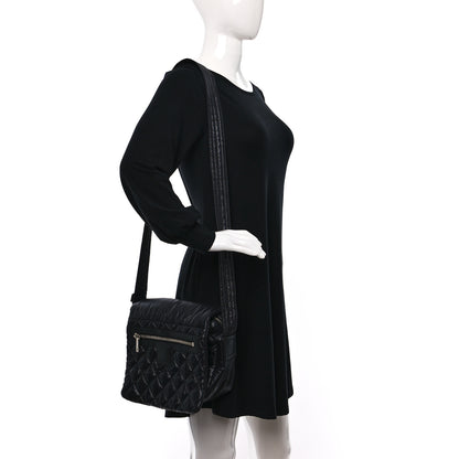 Chanel Nylon Small Coco Cocoon Messenger Bag Black 2 of 9