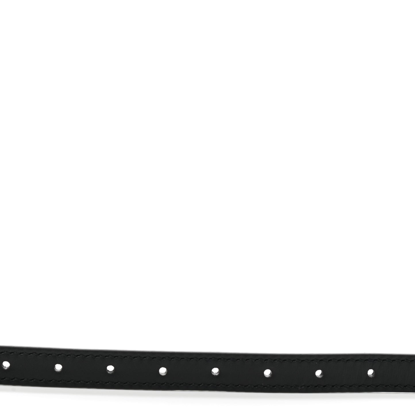 Calfskin 25mm Adjustable Shoulder Strap Black