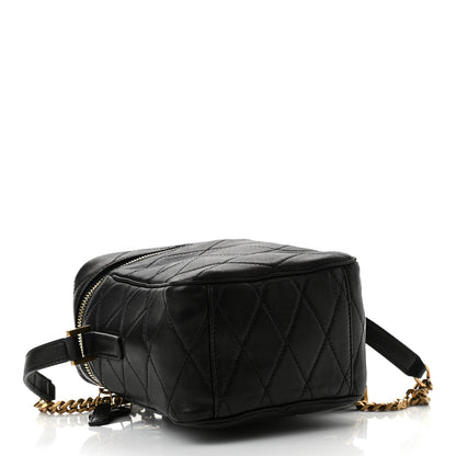 Saint Laurent Lambskin Quilted Vanity Bag Black 4 of 10