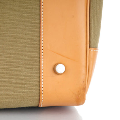 Hermes Natural Barenia Toile Birkin 40 12 of 32