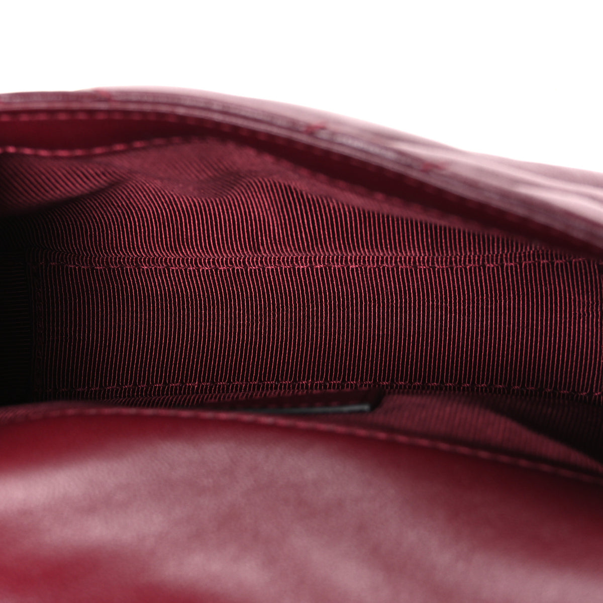 Lambskin Matelasse Mini GG Marmont Shoulder Bag Rosso Ancora