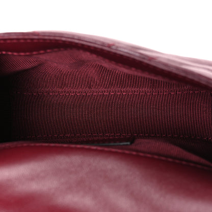 Gucci Lambskin Matelasse Mini GG Marmont Shoulder Bag Rosso Ancora 4 of 9
