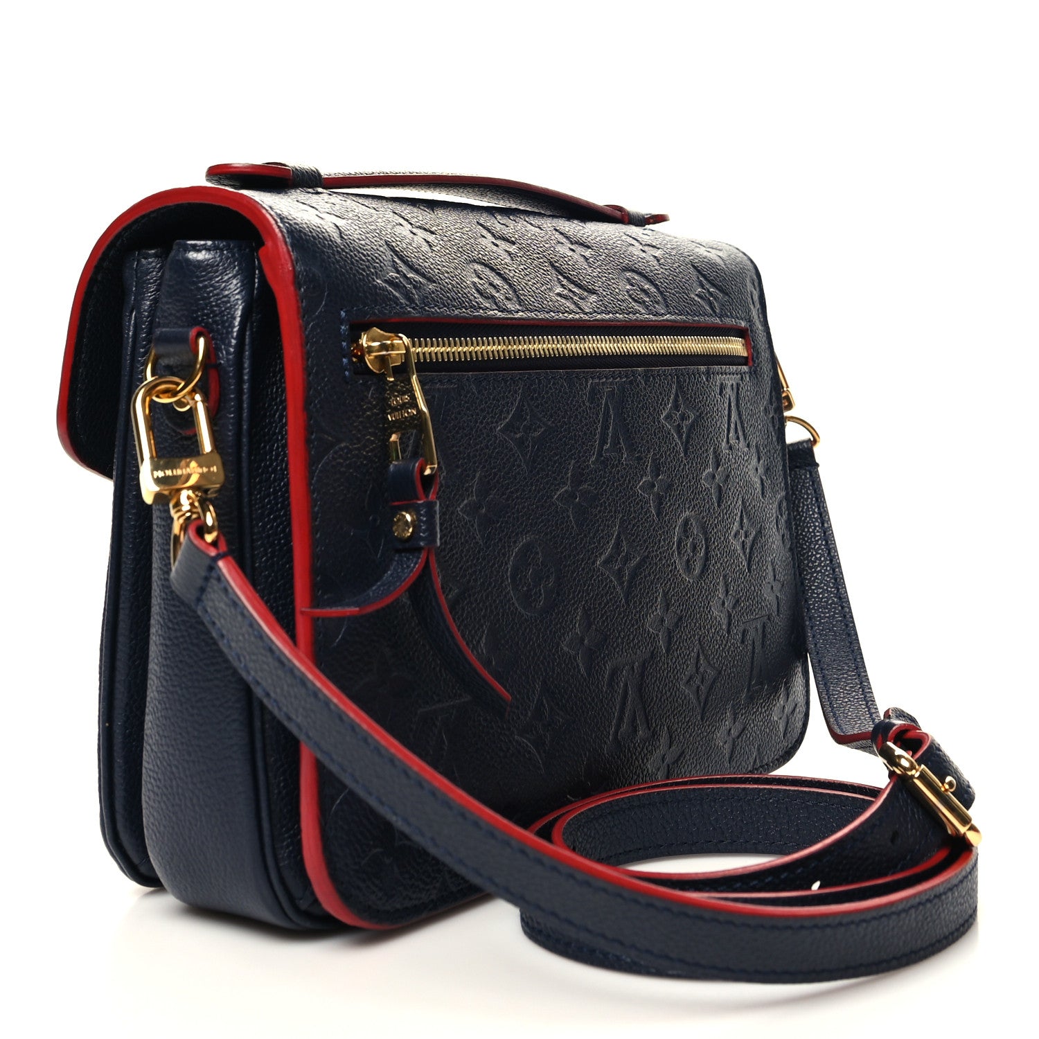 Louis Vuitton Empreinte Pochette Metis Marine Rouge 3 of 11