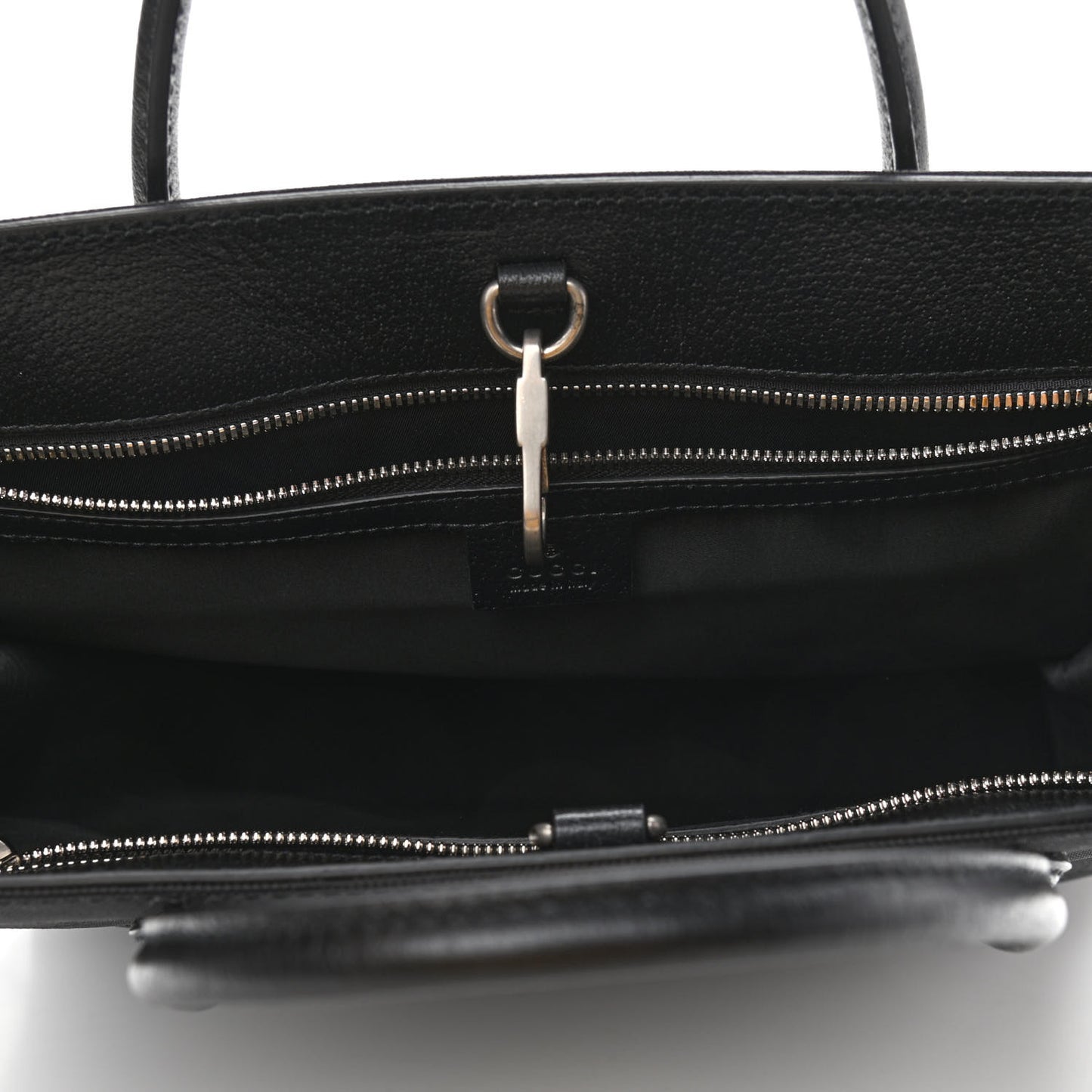 Econyl Nylon Monogram Off The Grid Long Tote Bag Black