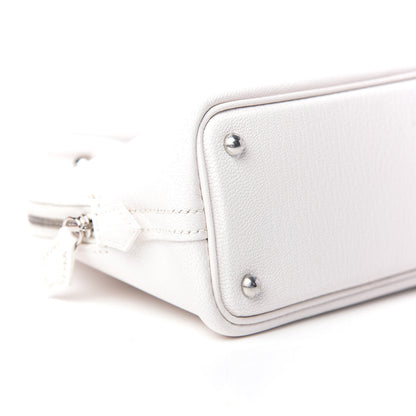 Hermes Chevre Mysore Mini 1923 Bolide White 8 of 10
