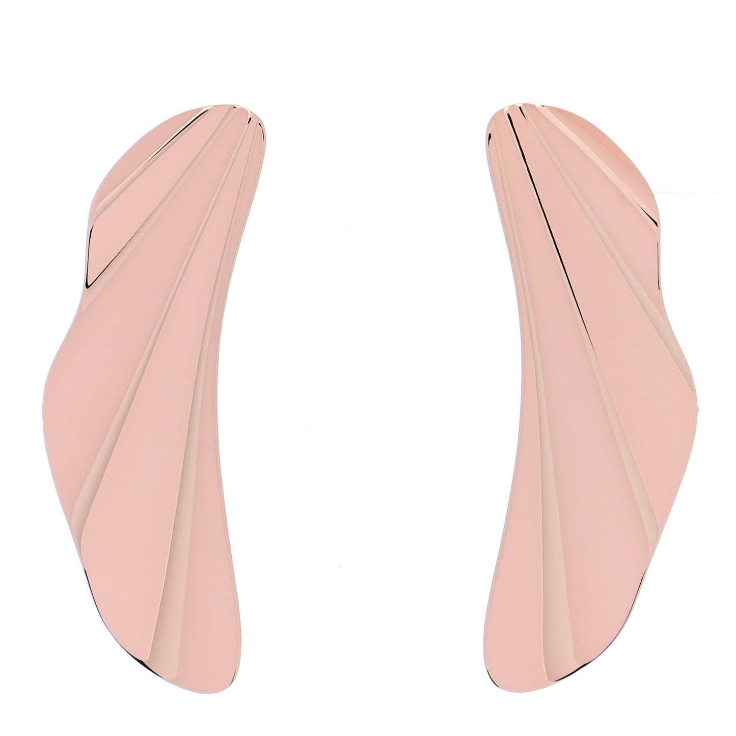 18K Rose Gold Elsa Peretti High Tide Earrings