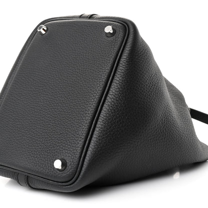 Hermes Taurillon Clemence Picotin Lock 18 PM Black 10 of 11