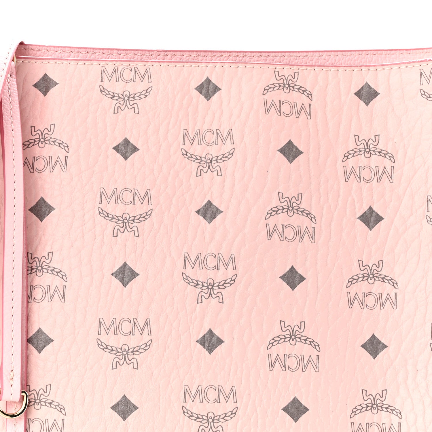 MCM Visetos Medium Aren Hobo Powder Pink 8 of 10