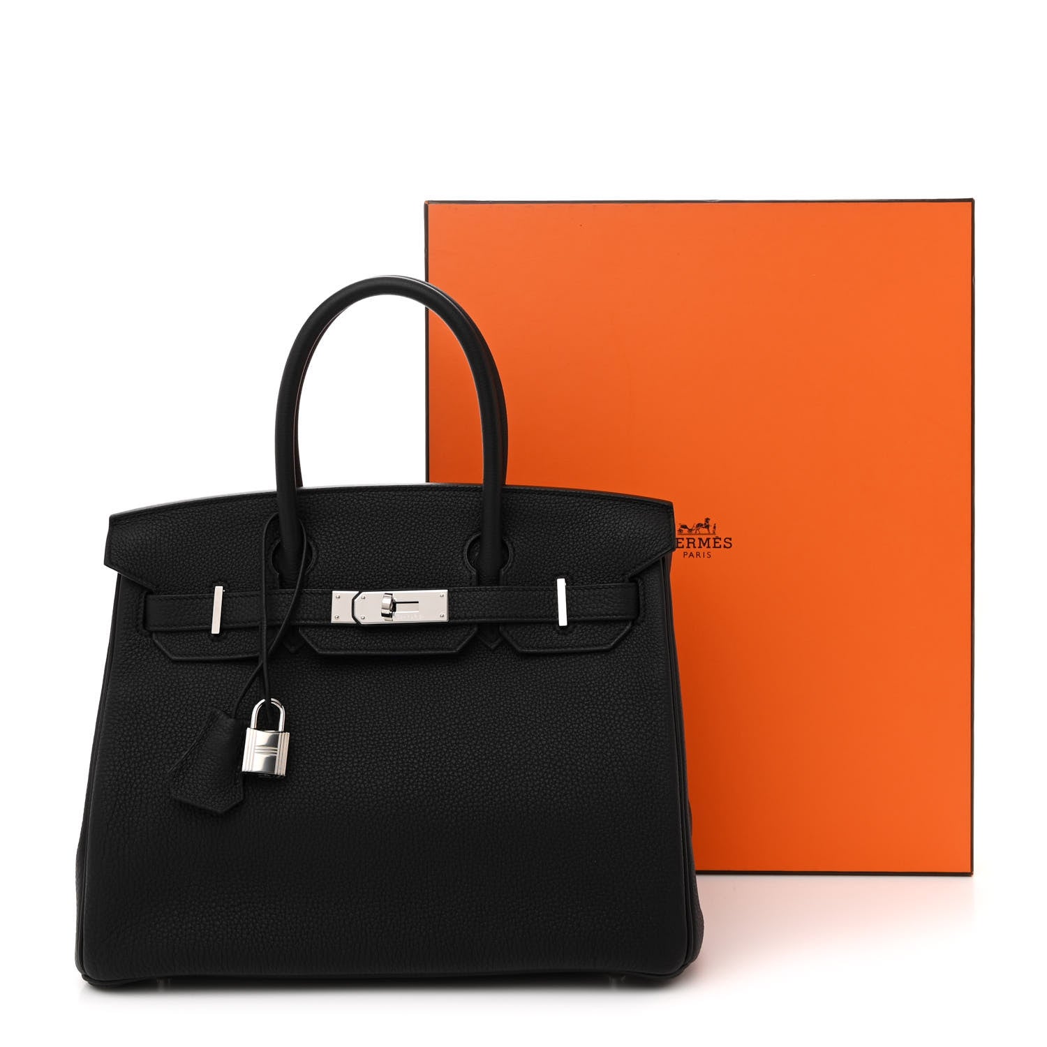 Hermes Togo BIRKIN 30 Black 11 of 11