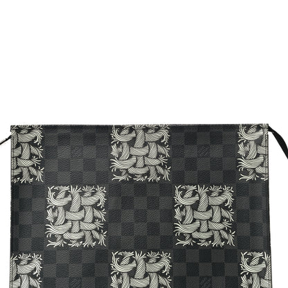 Louis Vuitton Damier Graphite Rope Pochette Voyage White 8 of 10