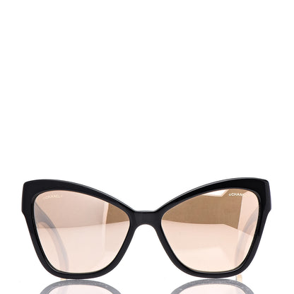 Chanel Acetate CC Cat Eye Sunglasses 5271 Black 2 of 6