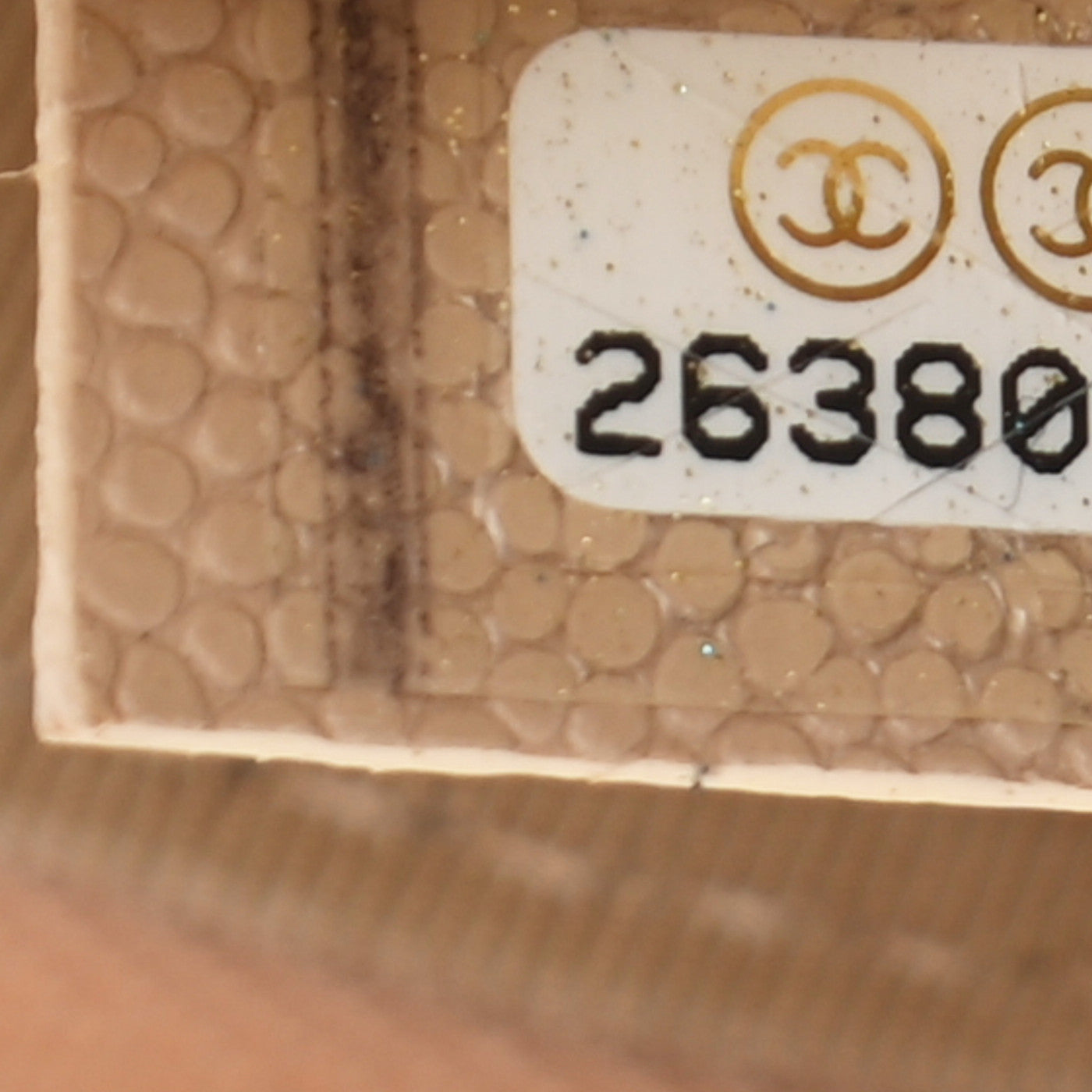 Chanel Caviar Quilted Small Cosmetic Case Beige 7 of 7