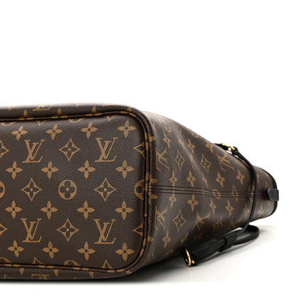 Louis Vuitton Monogram Calfskin Neo Neverfull Inside Out MM Black 16 of 17