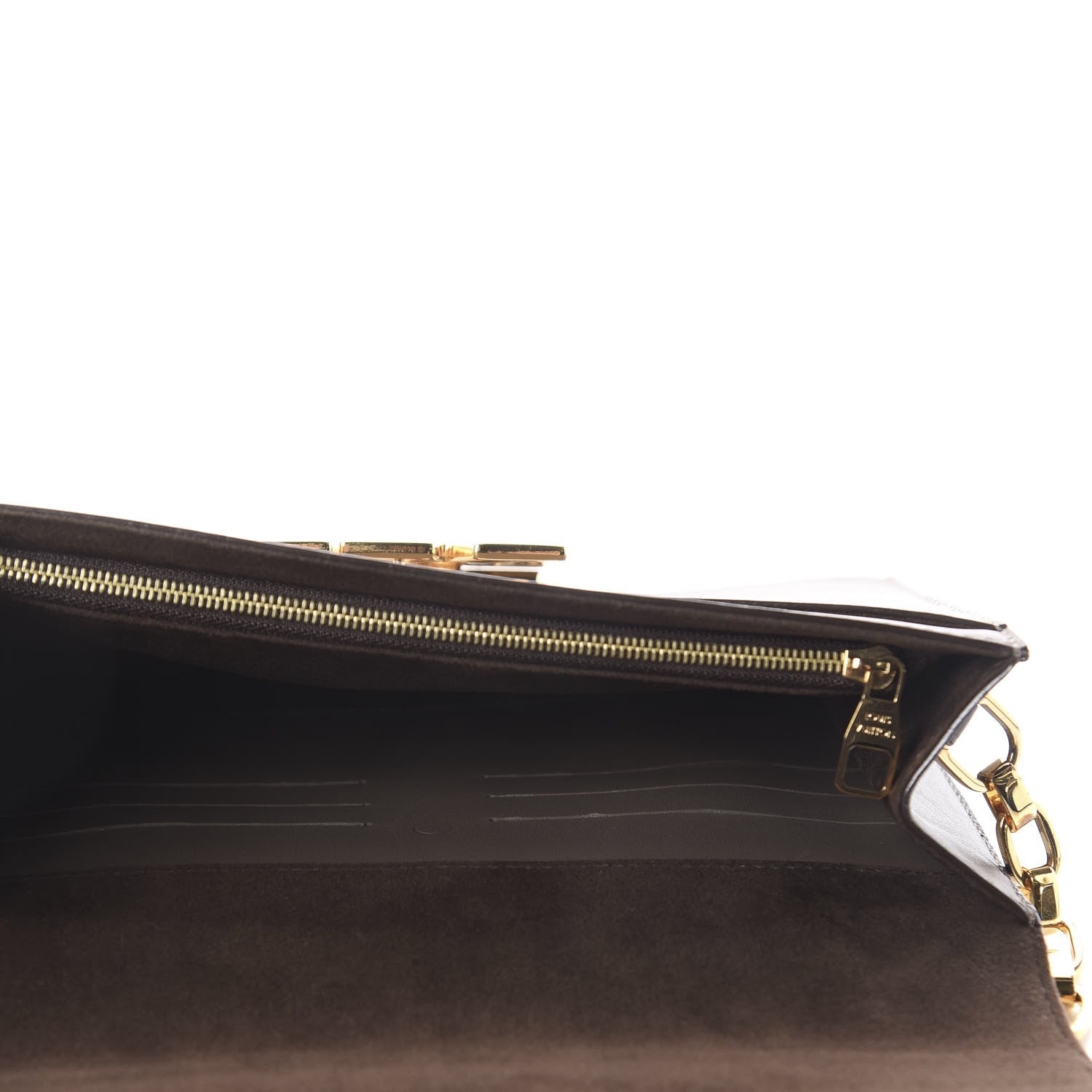 Louis Vuitton Calfskin Chain Louise GM Granit 4 of 10