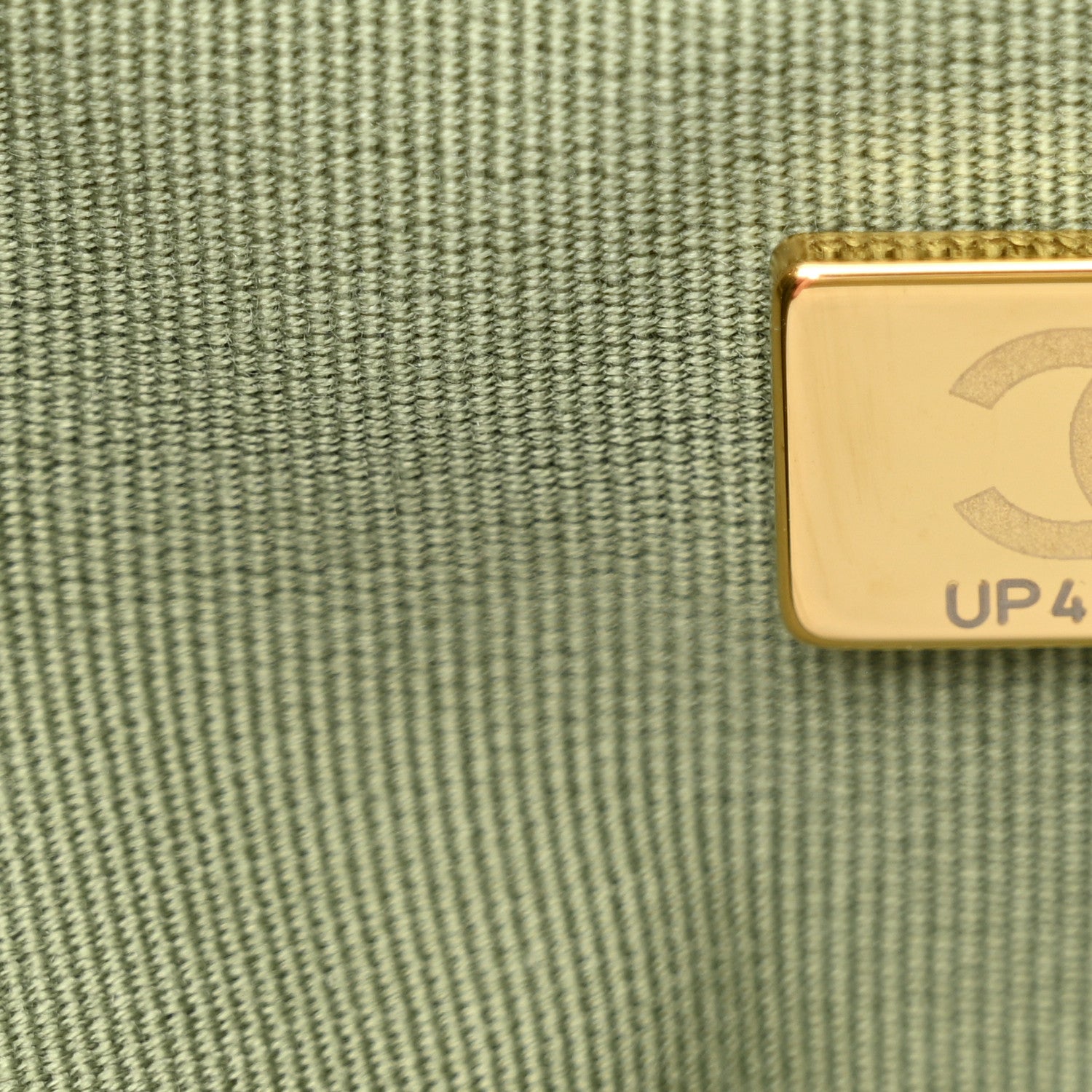 Chanel Suede Quilted Small Chanel 25 Handbag Khaki 6 of 10