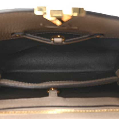 Louis Vuitton Taurillon Ayers Capucines BB Galet 5 of 13