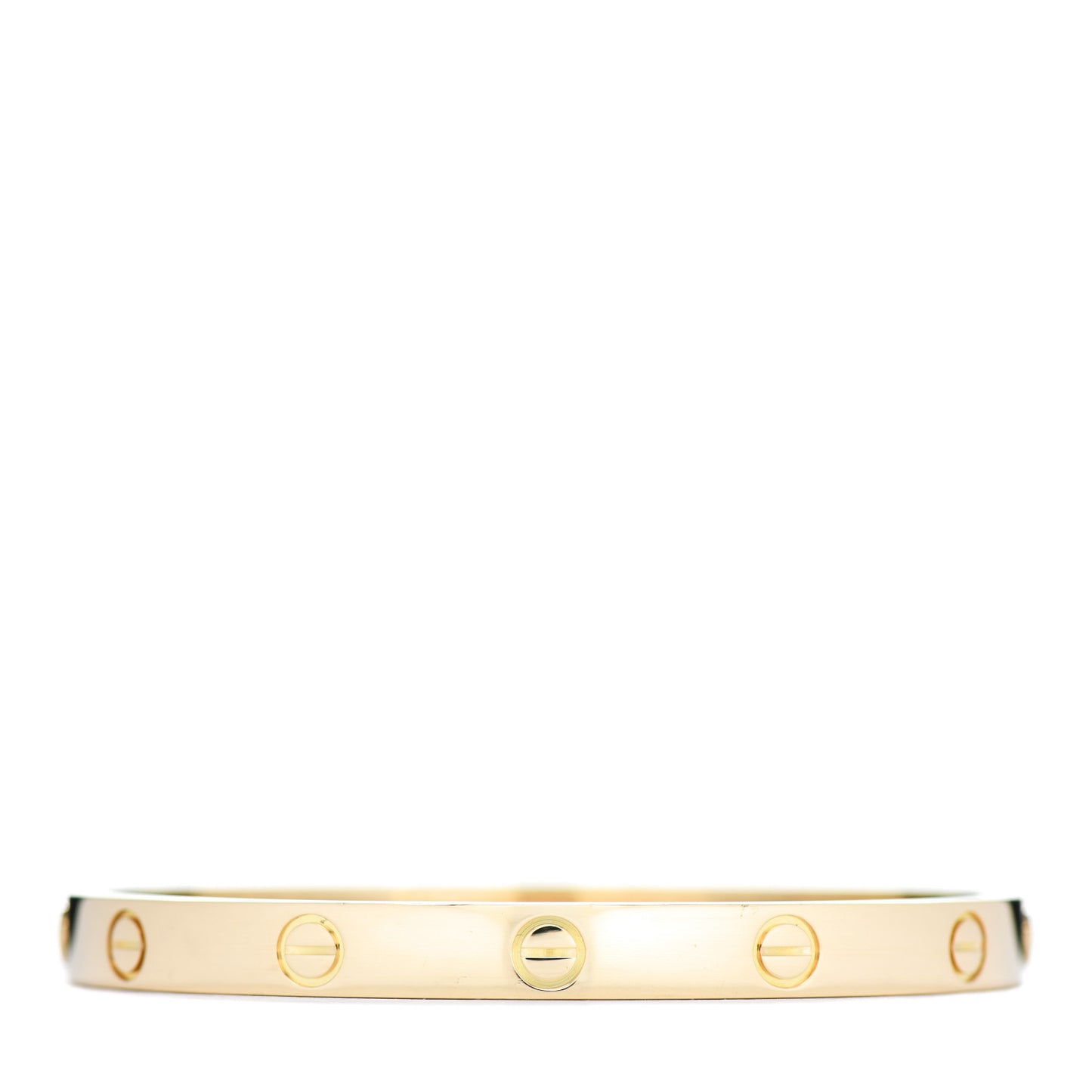 18K Yellow Gold LOVE Bracelet 17
