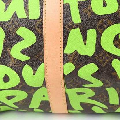 Louis Vuitton Monogram Graffiti Keepall 50 Green 16 of 18