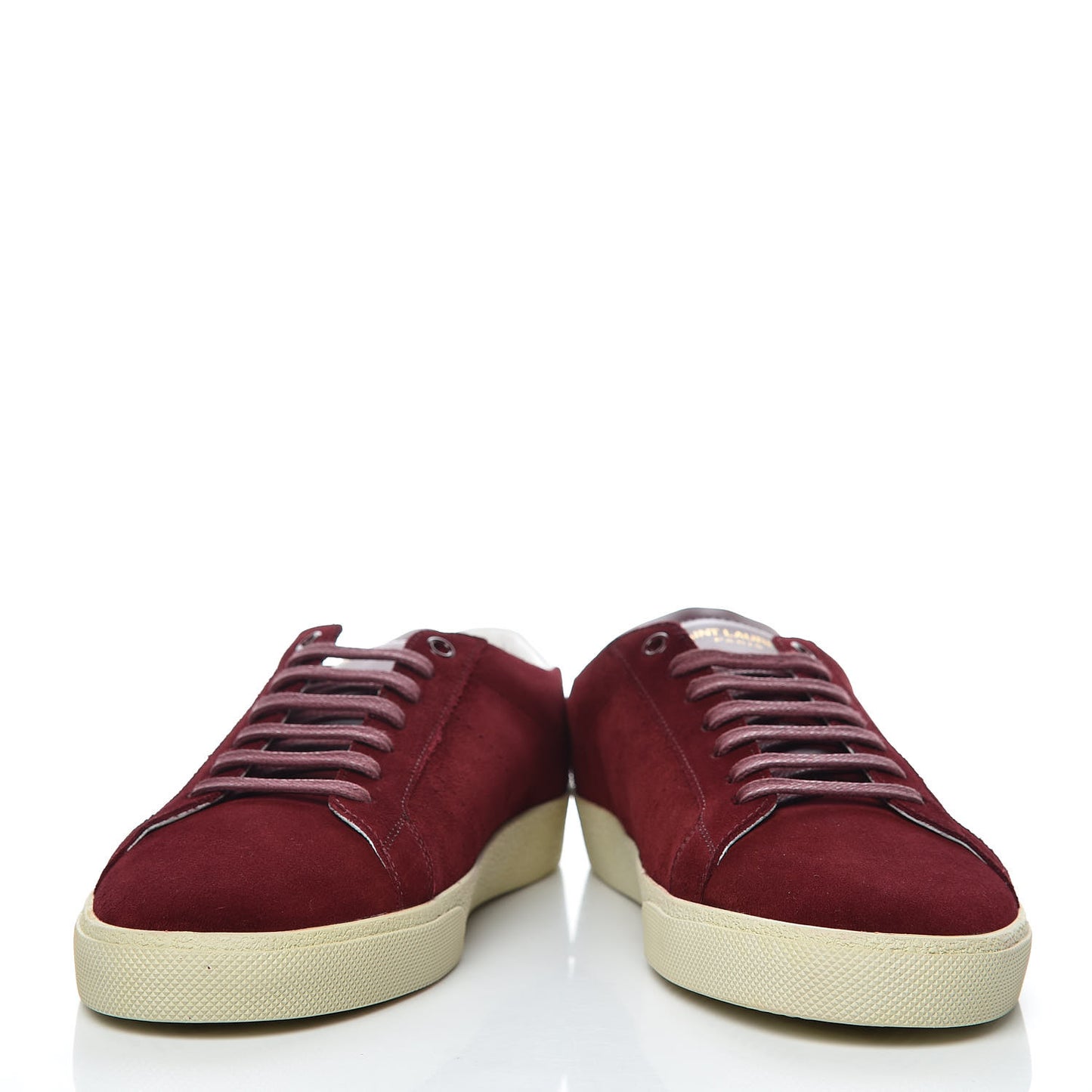 Distressed Suede Mens Court Classic Sneakers 41 Red