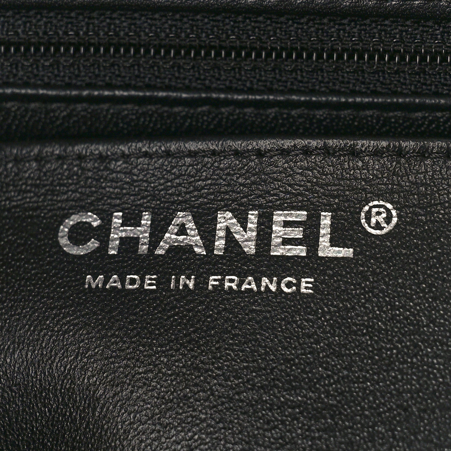 Chanel Lambskin Quilted Mini Rectangular Flap Black 6 of 10
