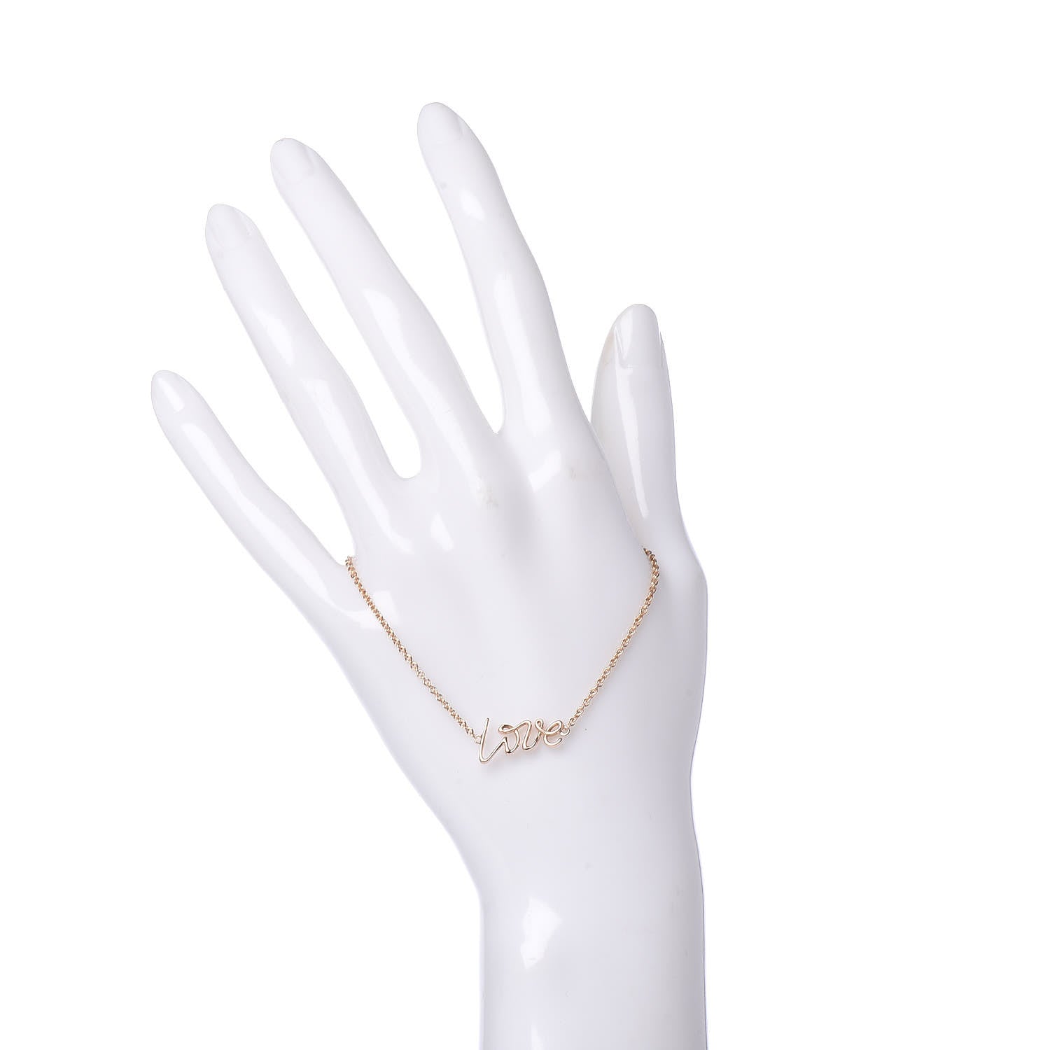 Tiffany 18K Rose Gold Paloma Picasso Graffiti Love Bracelet 2 of 5