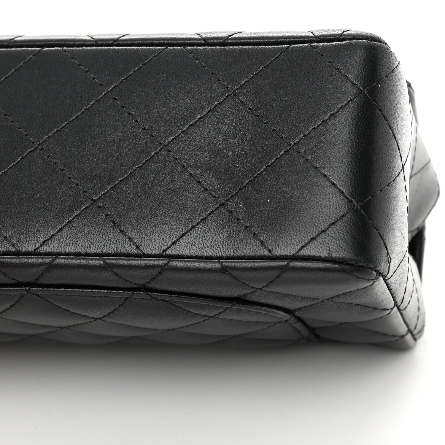 Chanel Lambskin Quilted Mini Rectangular Flap Black 15 of 17