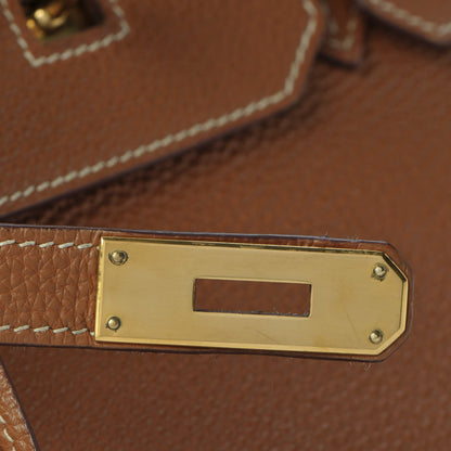 Hermes Togo Birkin 35 Gold 17 of 33