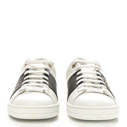 Louis Vuitton Monogram Stud Front Row Sneaker 38 White 3 of 8