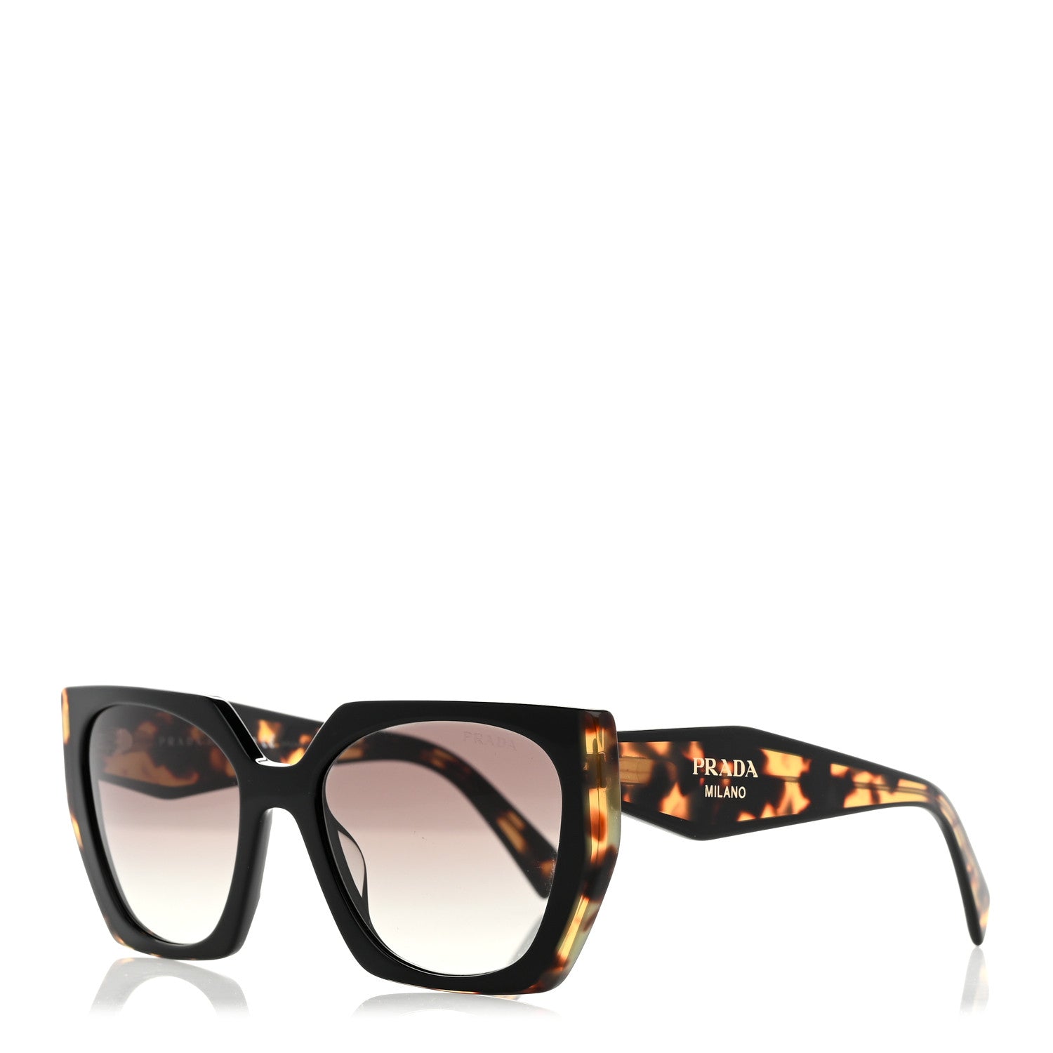 Prada Acetate Sunglasses SPR 15W Tortoise 1 of 8