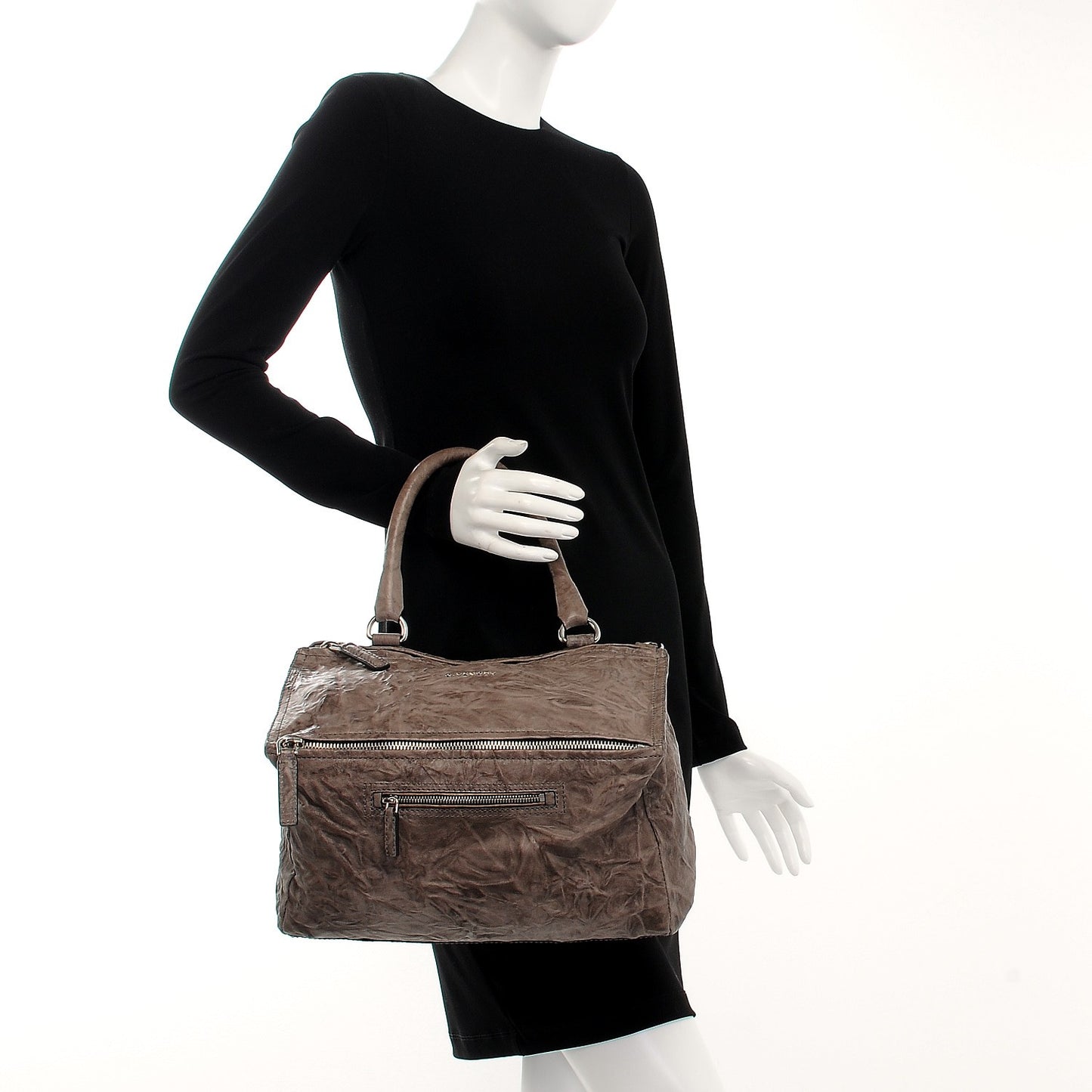 Tumbled Sheepskin Medium Pandora Charcoal