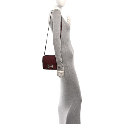 Hermes Swift Constance 18  Rouge H 2 of 10