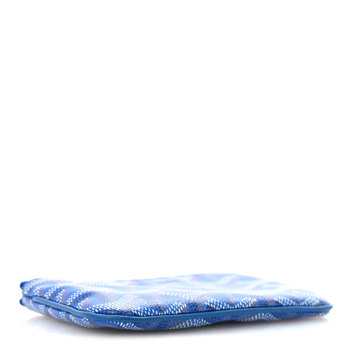 Goyard Goyardine Nano Senat Key Pouch Blue 4 of 9