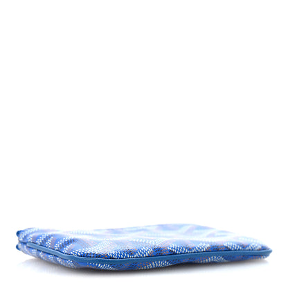 Goyard Goyardine Nano Senat Key Pouch Blue 4 of 9